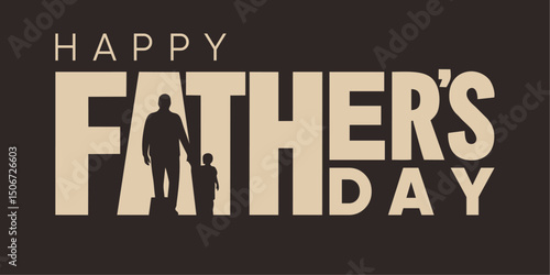 Happy Father’s Day Message with Vintage Color Palette