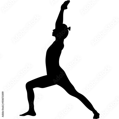 Yoga Pose Silhuette