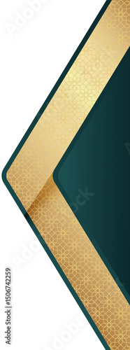 Gold and Green Geometric Certificate