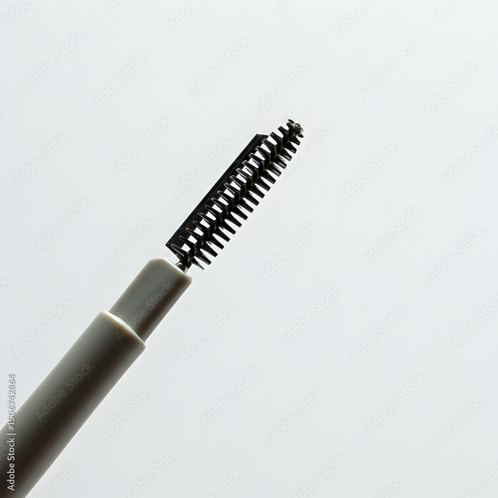 Closeup of Mascara Wand Precision Makeup Applicator Closeup of Mascara Wand Precision Makeup Applicator