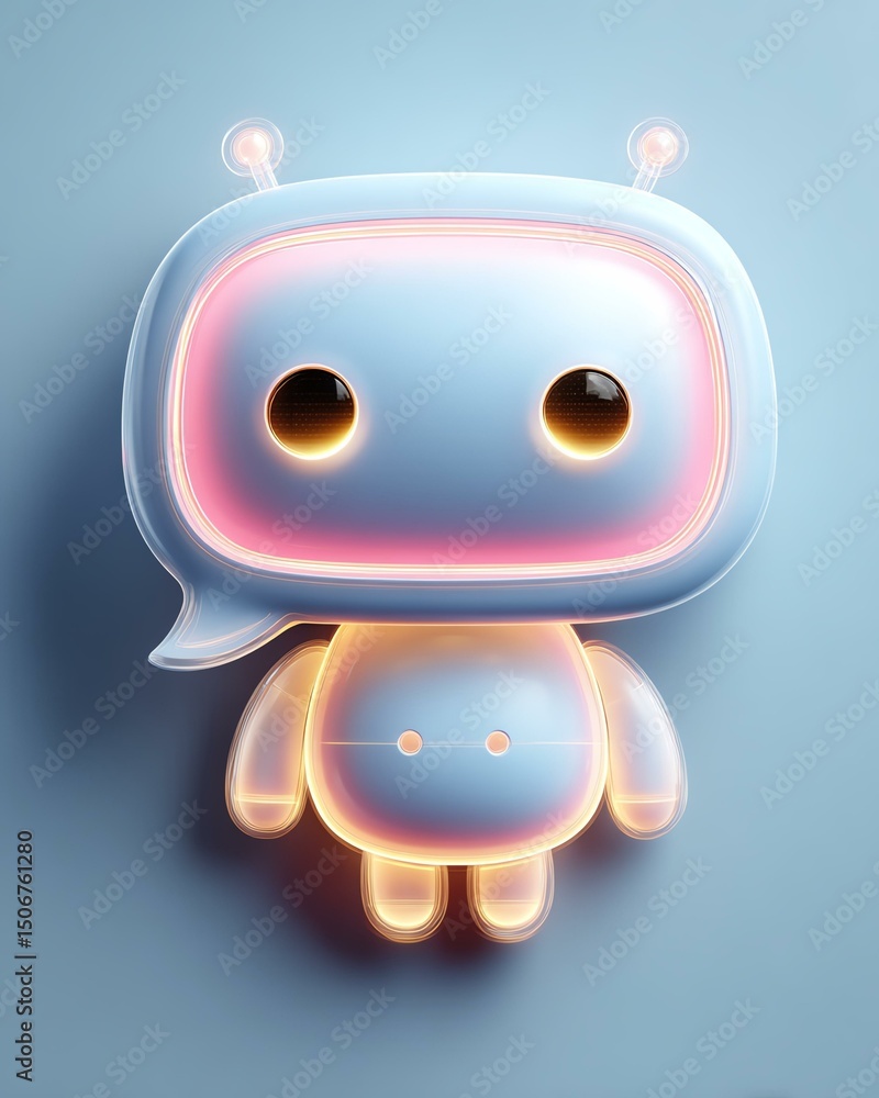 intelligent robot marketing ai A charming, modern robot character with a glowing design, representing innovation and friendly technology. intelligent robot marketing ai A charming, modern robot character with a glowing design, representing innovation and friendly technology.