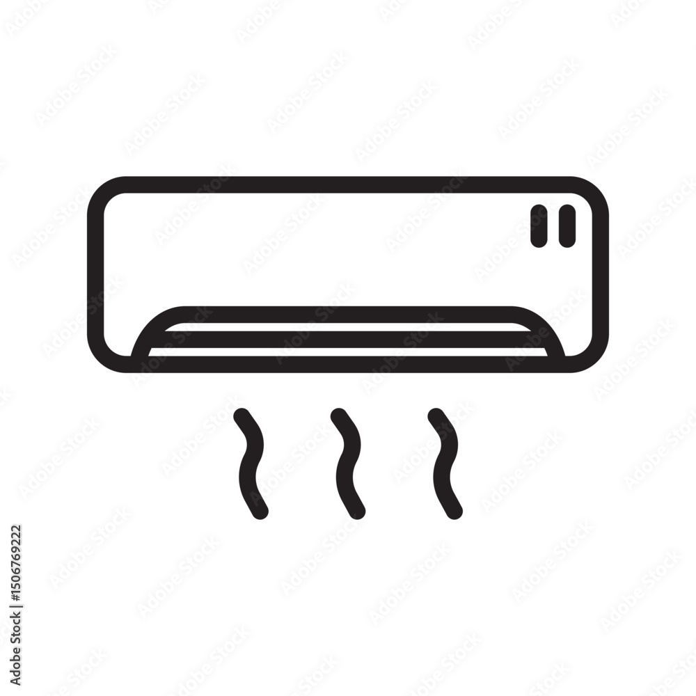 Air Conditioning Icon. illustration Air Conditioning Icon. illustration