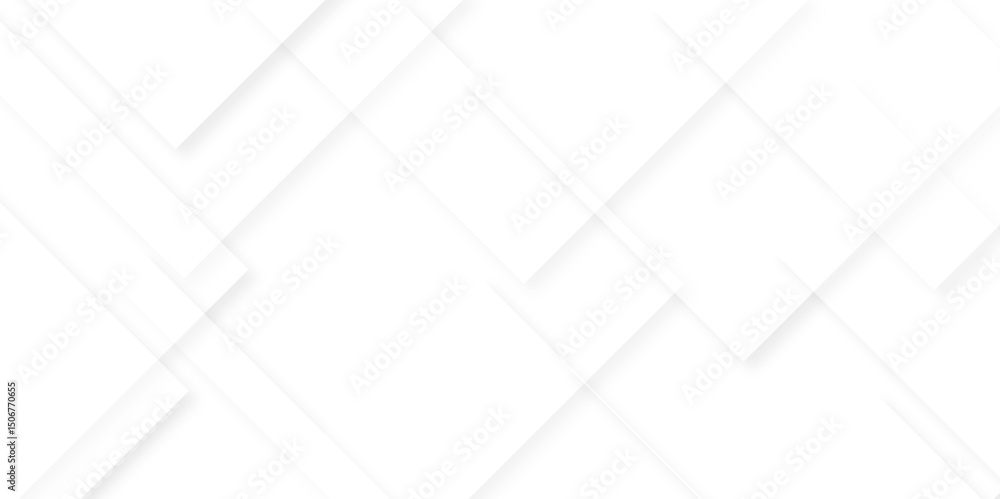 Modern Abstract white background design with layers of textured white transparent material in triangle and squares shapes. White color technology concept geometric line vector background. Modern Abstract white background design with layers of textured white transparent material in triangle and squares shapes. White color technology concept geometric line vector background.