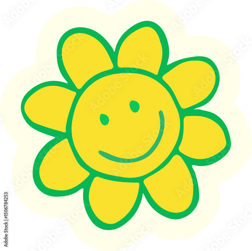 Happy Face Flower
