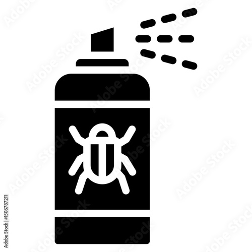 Bug Spray  Icon Element For Design