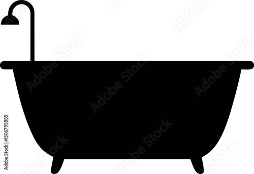 illustration of a bath tub