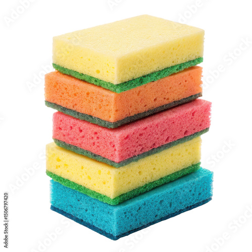 kitchen sponges png colorful sponges png cleaning tools png dishwashing sponge png household items png transparent background image