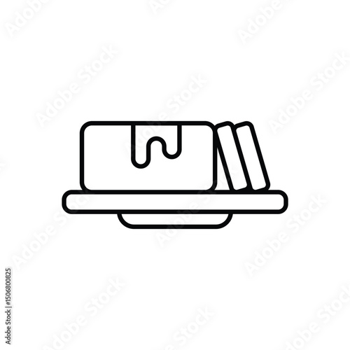 Butter Vector icon