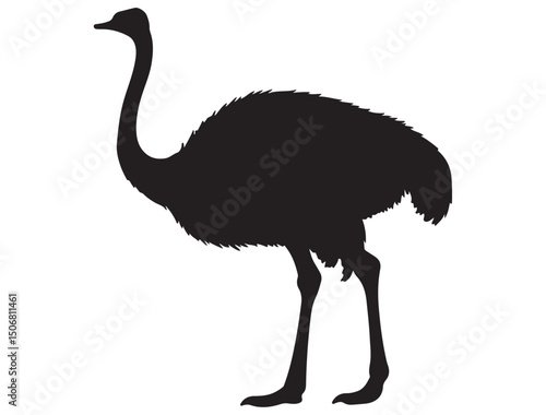 OSTRICH SILHOUETTE