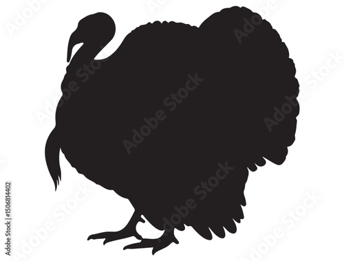 TURKEY BIRD SILHOUETTE
