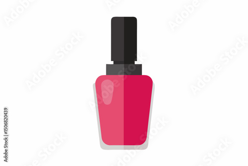 nail polish on white background