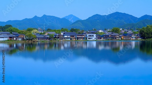 lake in the mountains