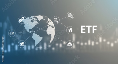Exchange-Traded Fund (ETF) – Investment and Stock Market Concept