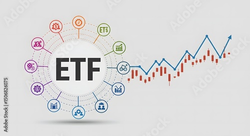 Exchange-Traded Fund (ETF) – Investment and Stock Market Concept