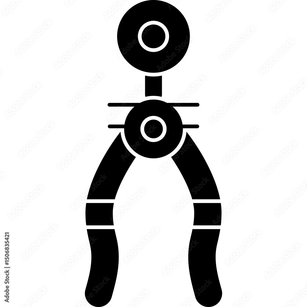 Fototapeta premium Pliers Icon Vector Element