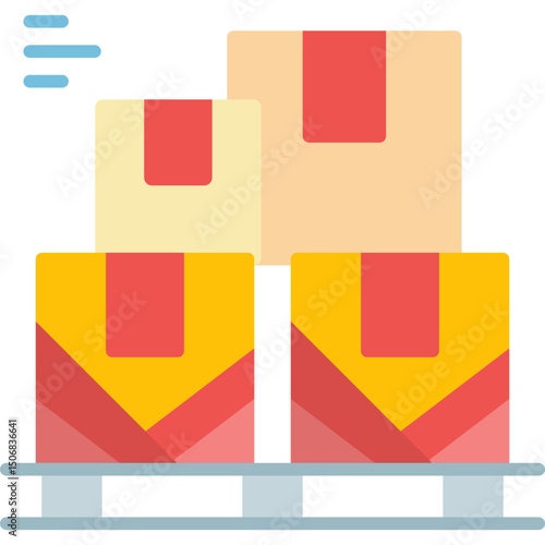 Package Icon Vector Element