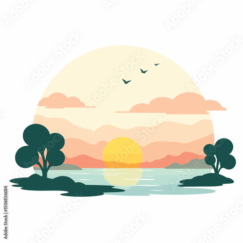 Freshly baked apple pie on wooden board, cozy autumn delight