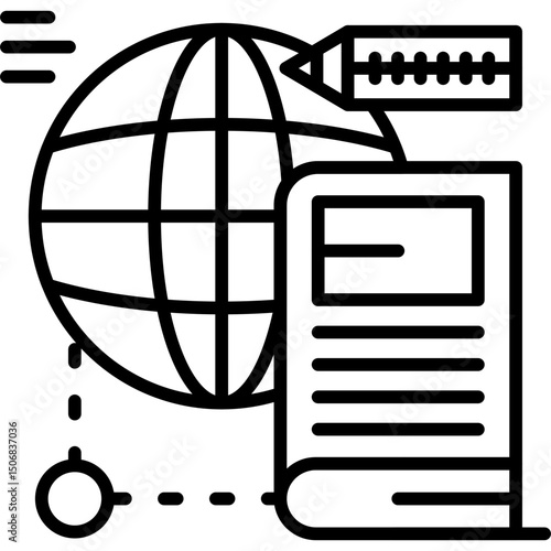 Studies Icon Vector Element