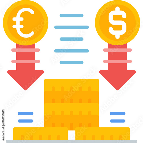 Exchange Icon Vector Element