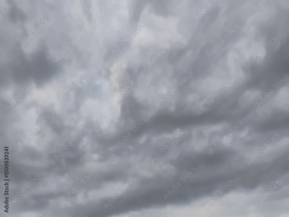 Obraz premium storm clouds time lapse