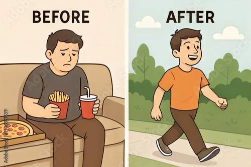 before after mindset unhappy sitting with journal