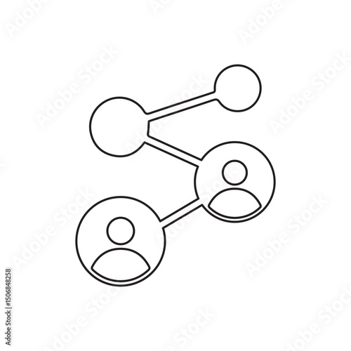 marketing line icon