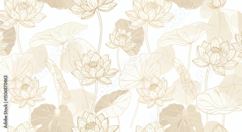 Vintage seamless floral pattern vector illustration with roses and leaves for textile design or wallpaper