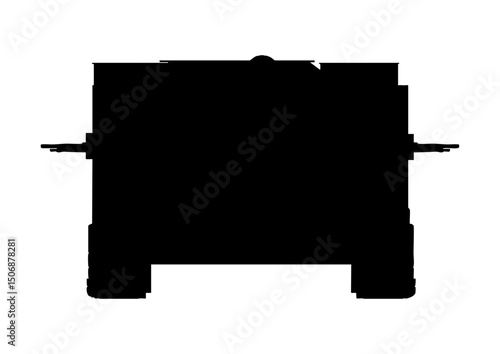 サン・シャモン突撃戦車 Char de rupture Saint Chamond シルエット フランス 第一次世界大戦 WWI