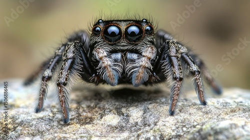 Wallpaper Mural Close-up of a jumping spider Torontodigital.ca