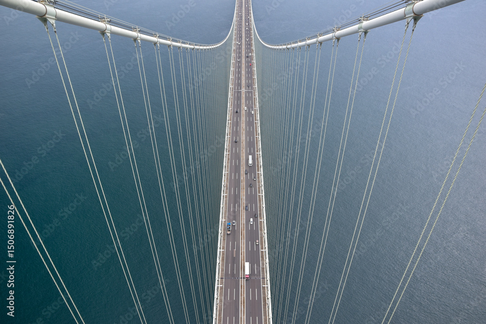 Fototapeta premium 明石海峡大橋