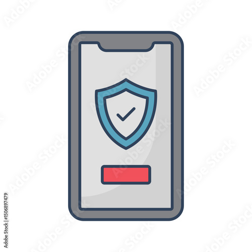 Travel insurance :Vector Icon which can easily modify or edit