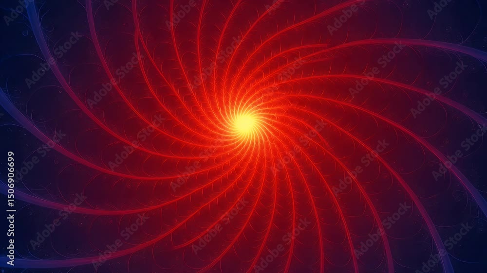 Abstract spiral design with radiating red and dark tones Abstract spiral design with radiating red and dark tones