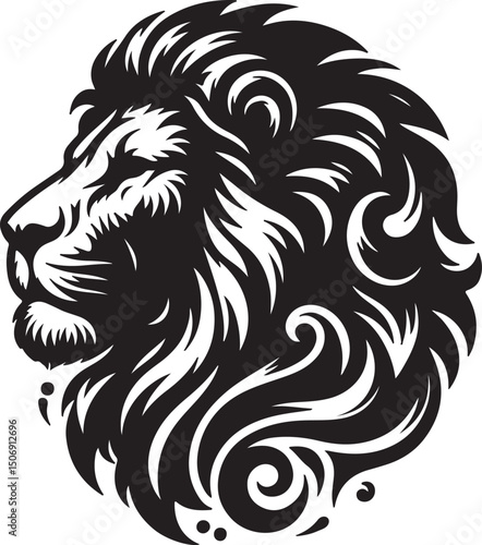 Wallpaper Mural Lion Silhouette Torontodigital.ca