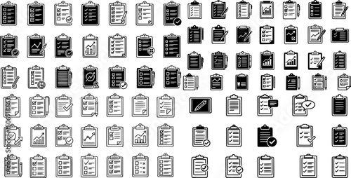 Collection of laboratory tools and notes with checklists on a work surface for scientific experiments
