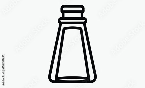 Salt Shaker Icon silhouette