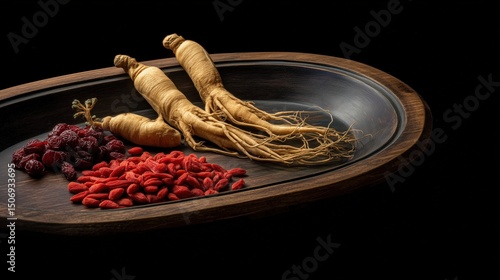 Traditional Chinese Medicinal Herbs, Macro Photography