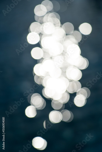 Photo Bokeh stock photography, reflections in water