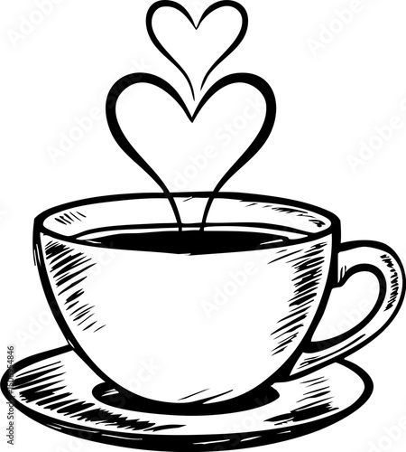 Heartfelt coffee moments a cozy encounter of love and warmth in a whimsical  setting inviting cozy moments of connection