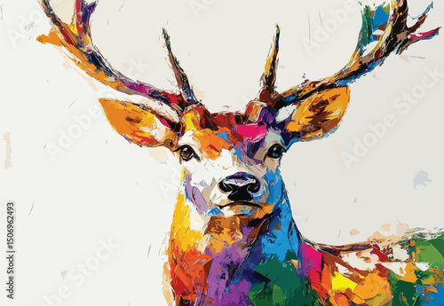 deer vector art