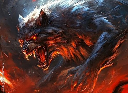 Experience the thrill of a savage werewolf attack in your game.