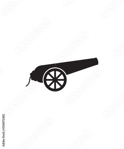 cannon icon, vector best flat icon.