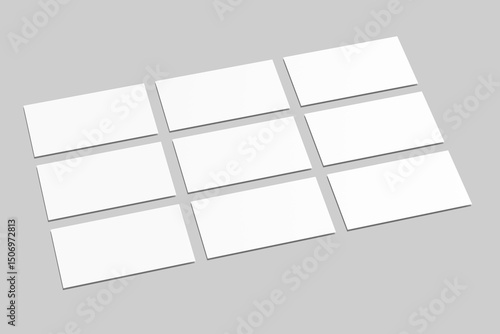 Slides Presentation Blank Mockup