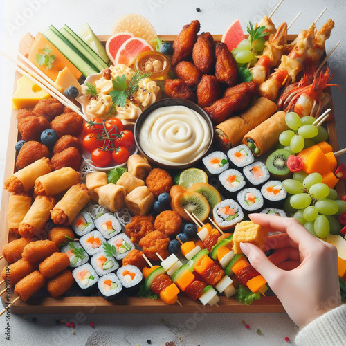 vegetables on the grill