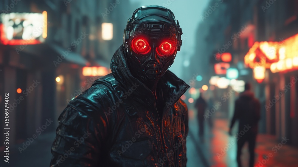 Cyberpunk Cityscape: A Futuristic Enigma Cyberpunk Cityscape: A Futuristic Enigma