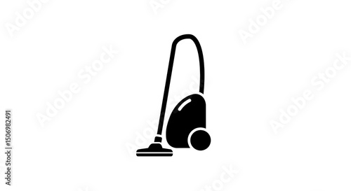Upright Vacuum Cleaner Illustration