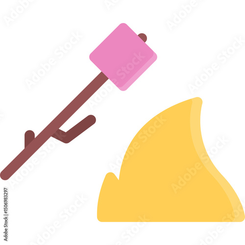 marshmallow campfire
