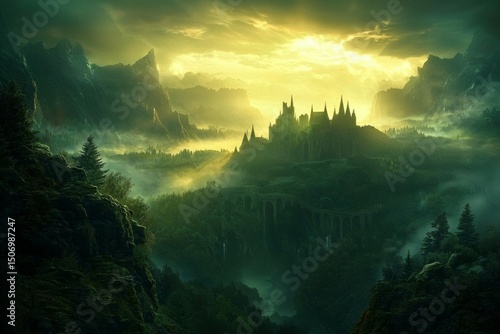 Dreamlike nature evokes a sense of wonder.