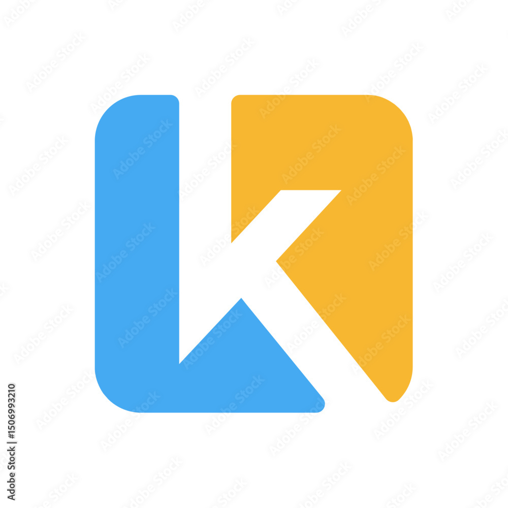 Letter K luxury logo design concept. Letter K luxury logo design concept.