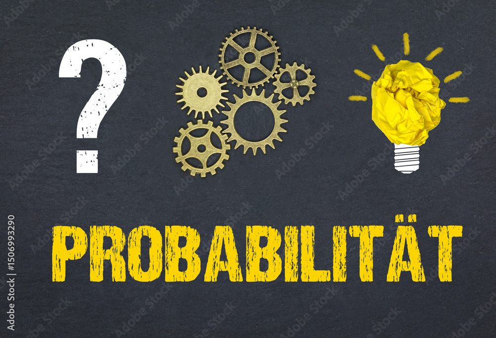 Obraz premium Probabilität