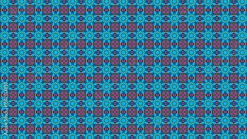 Geometric textile textured vector backgrounds with simple and fun repeating patterns